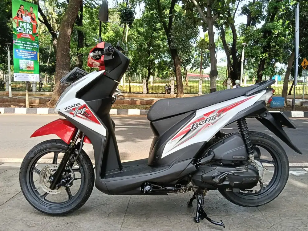DIJUAL CASH HONDA BEAT ECO CBS FI THN 2015 PAJAK IDUP SIAP PAKAI