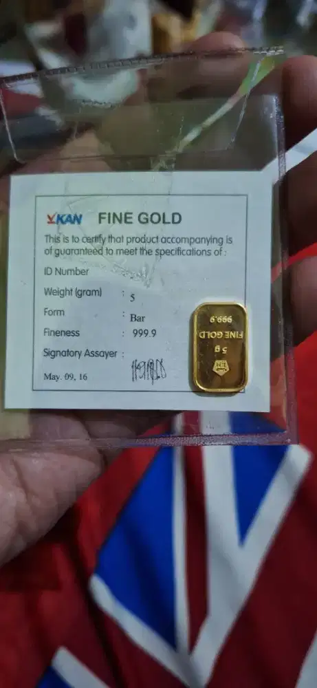 Jual emas antam 5 gram