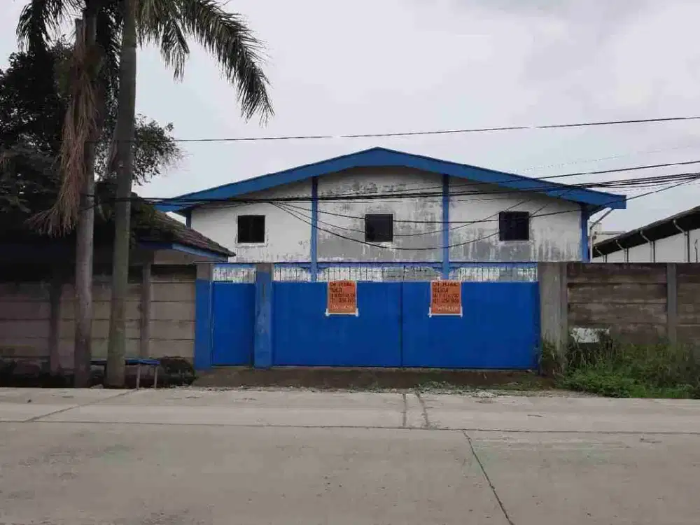 JUAL PABRIK SHM DEKAT BANDARA SOETTA DI KAWASAN INDUSTRI AKONG TANGERANG