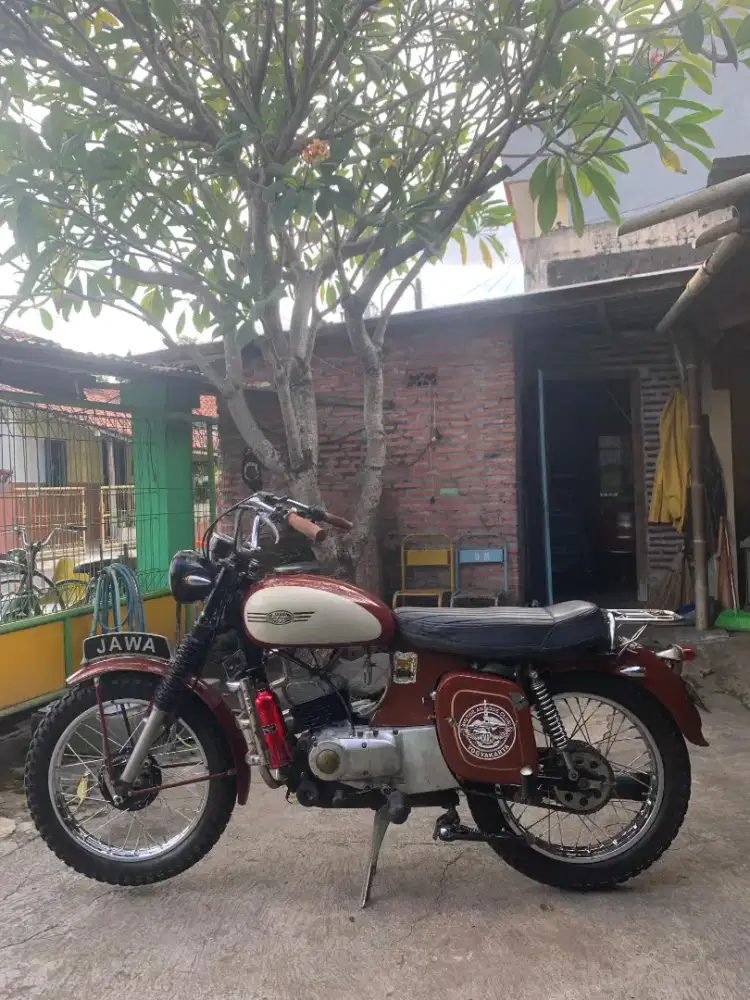 Motor antique Jawa panelka 1962 siap touring