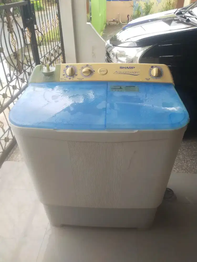 Mesin Cuci Sharp 2 tabung 7 kg