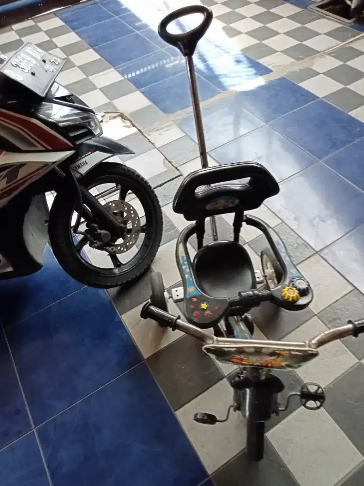 Dijual cepat sepeda anak ada dua . Bagus