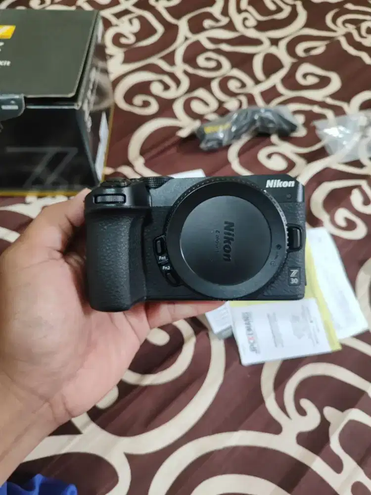nikon Z30 lensa kit 16-50mm likenew