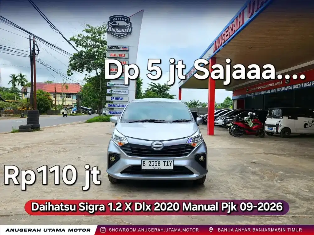 Dp5jt Sigra 1.2 X Dlx 2020 Manual Pjk09-2026