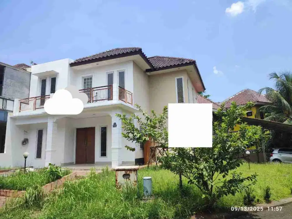 DiSEWAKA RUMAH 2 LT di LEGENDA WISATA CIBUBUR