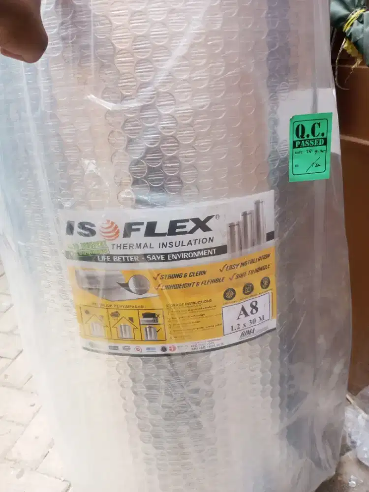 Alumunium foil tebal 8ml ,panjang 30x1