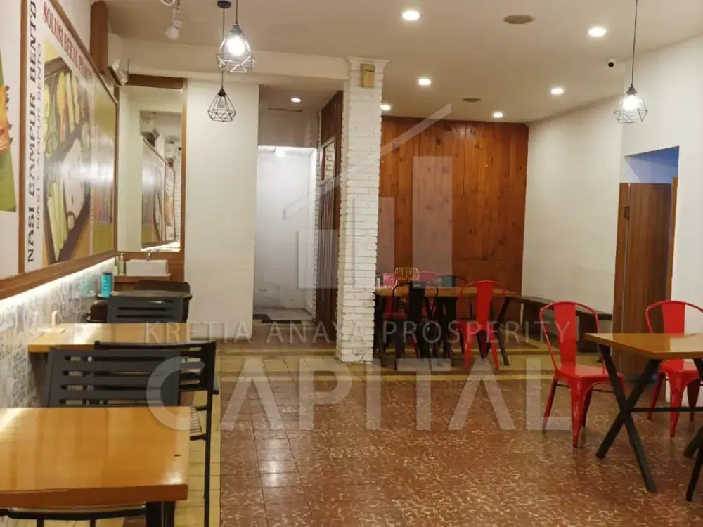 RUKO DENGAN LOKASINYA YANG STRATEGIS COCOK UNTUK USAHA KULINER DI MAINROAD DAGO