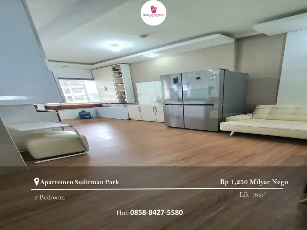 Dijual Apartement Sudirman Park 2BR Full Furnished Tower A