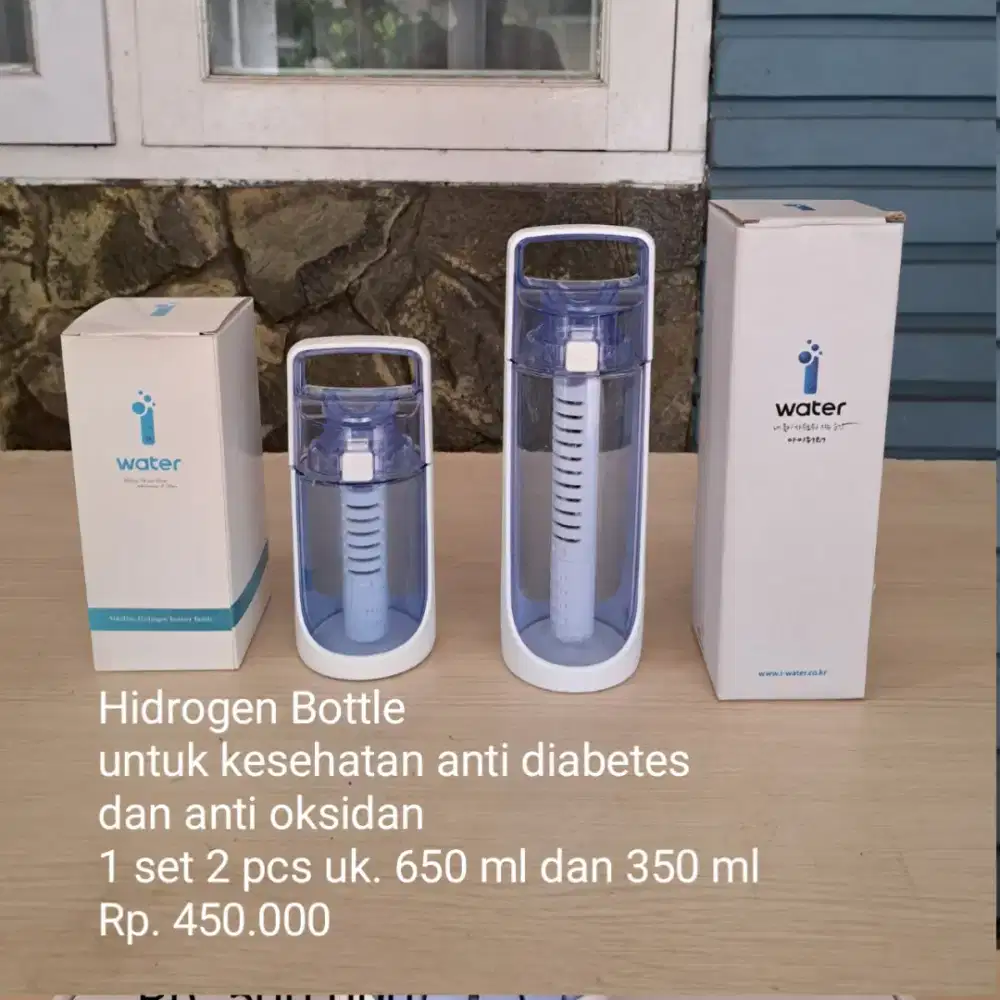I Water Hidrogen Bottle untuk kesehatan dan antidiabetes