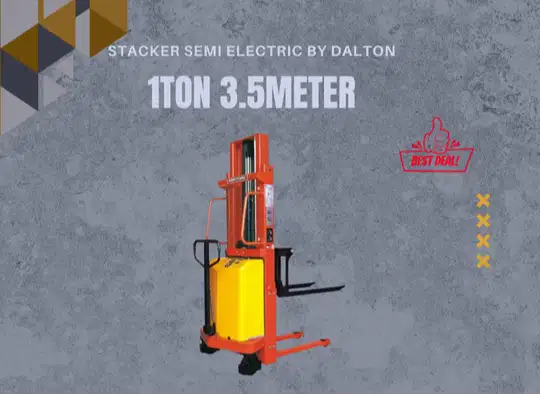 STACKER SEMI ELECTRIC 1TON 3.5METER BY DALTON