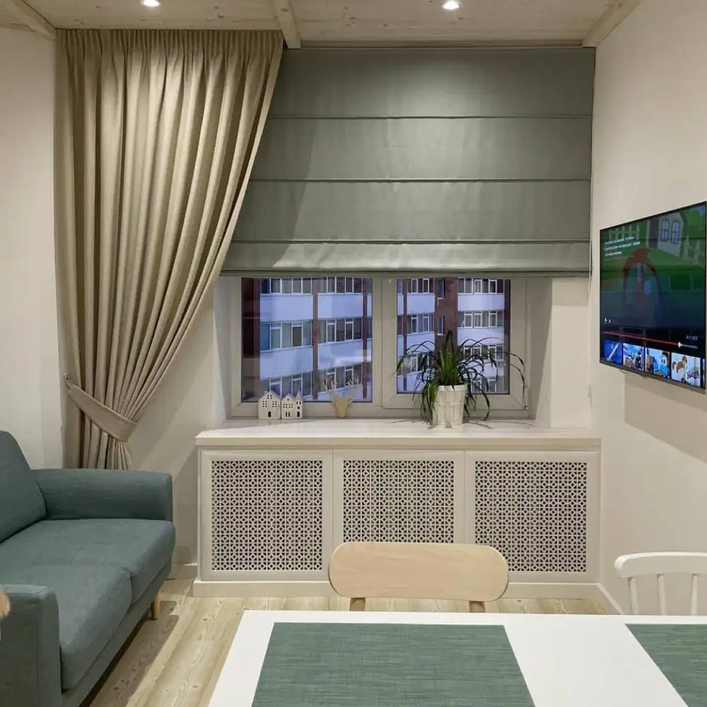 Jual Gorden Blackout Pasang Skat Klinik Hordeng Pintu Gordyn Vitrase