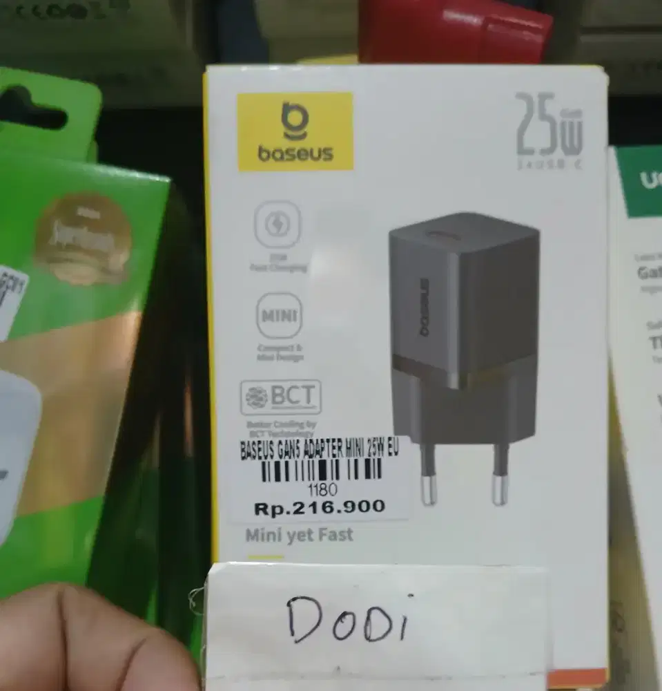 BASEUS GANS ADAPTER MINI 25W |ATLANTIS DAHSYAT