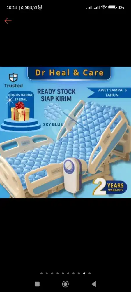 Kasur d cubitus buat penderita stroke