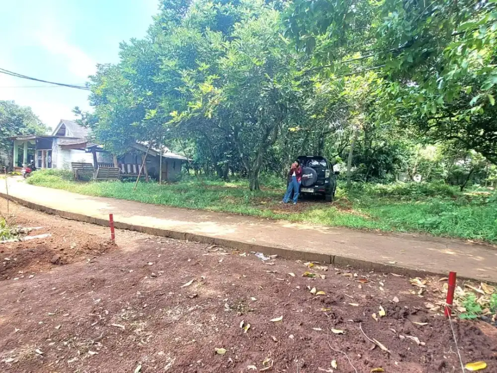 Dekat Gerbang Tol Burangkeng, Kavling SHM 1 Juta-an Permeter