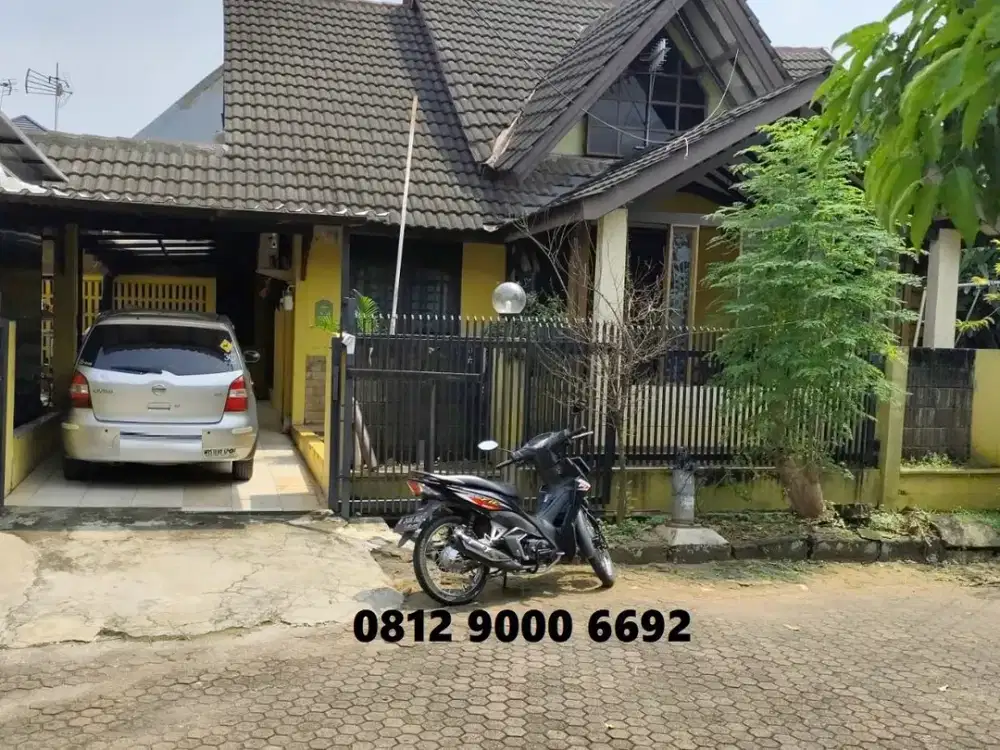Dijual Rumah Murah Villa Melati Mas Blok SR Serpong Tangerang dekat BSD