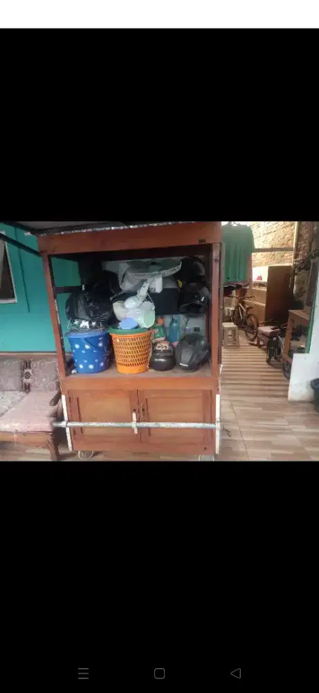 Gerobak juice dan capucino