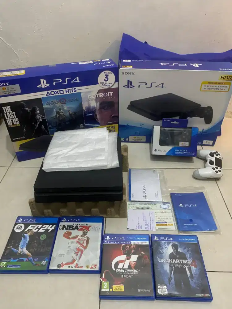 PS4 SLIM ORI 1TB SERI 22 EX GARANSI INDO