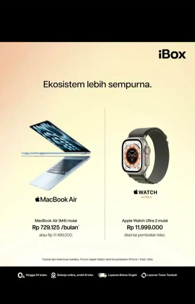 Promo iphone dan watch