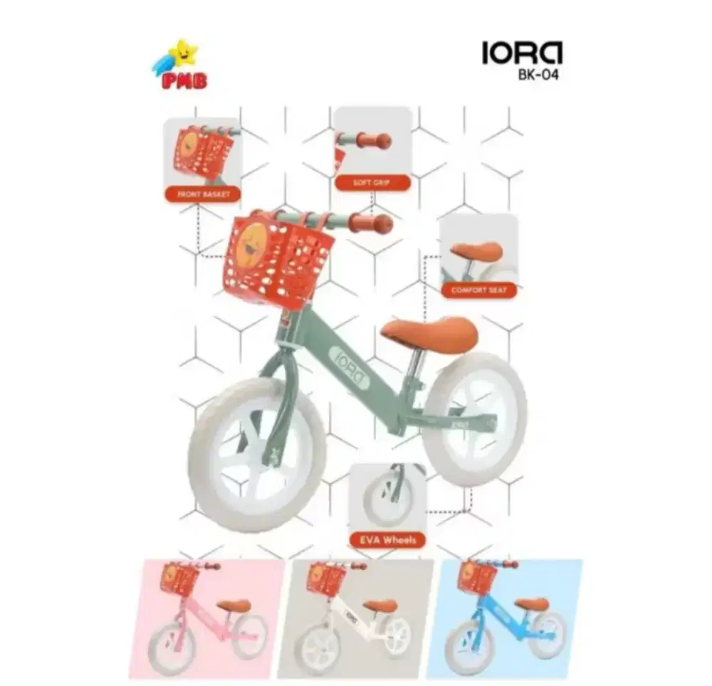 SEPEDA BALANCE (PUSHBIKE)