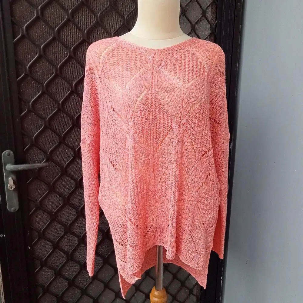 Baju Outer Peach Wanita