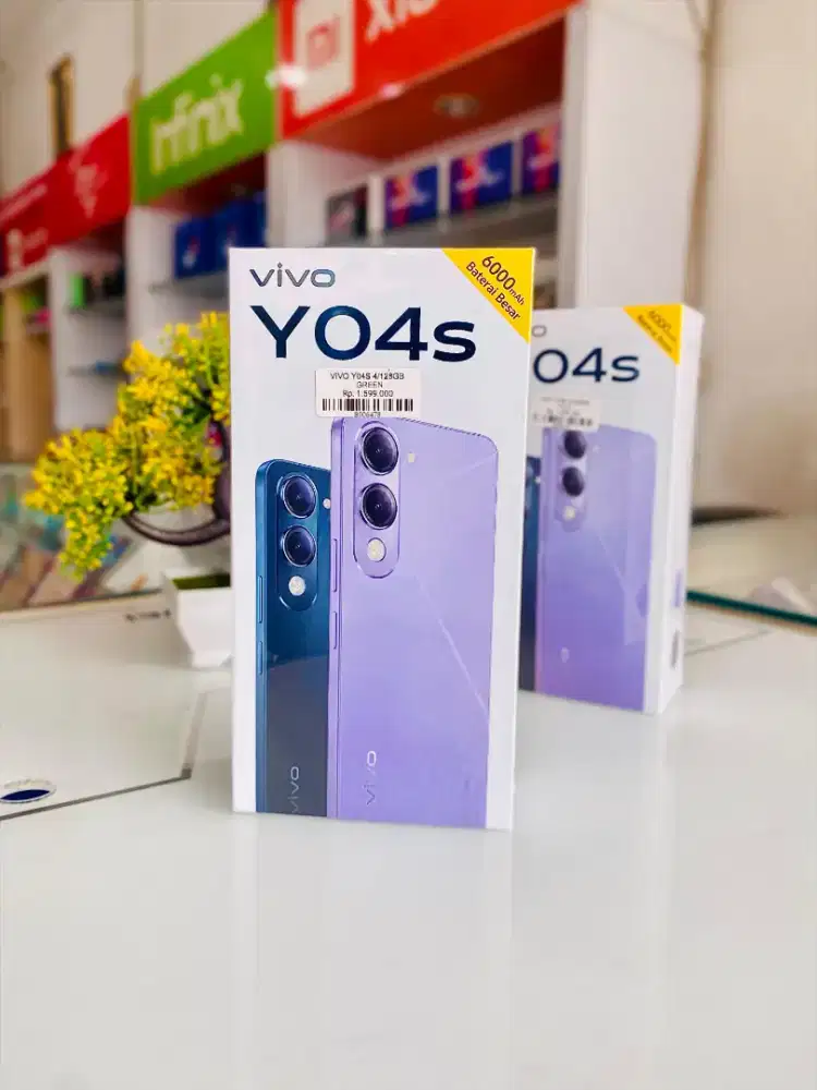 Vivo Y04s 8gb/ 64gb Bergaransi Resmi