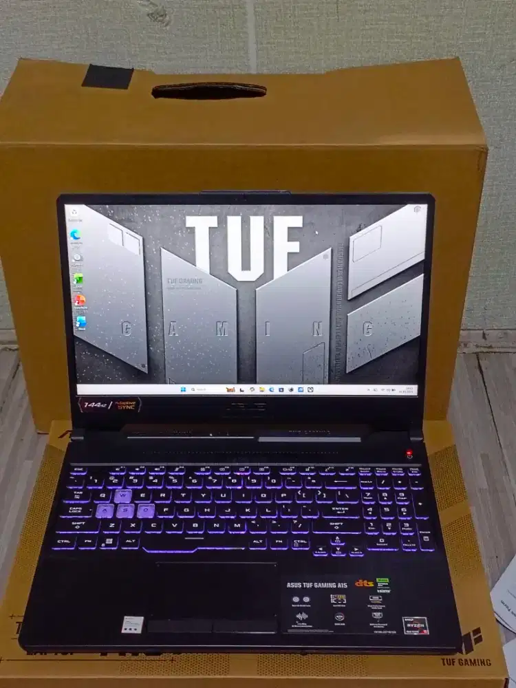 Dijual Cepet Asus TUF A15 Ryzen 5 7535HS