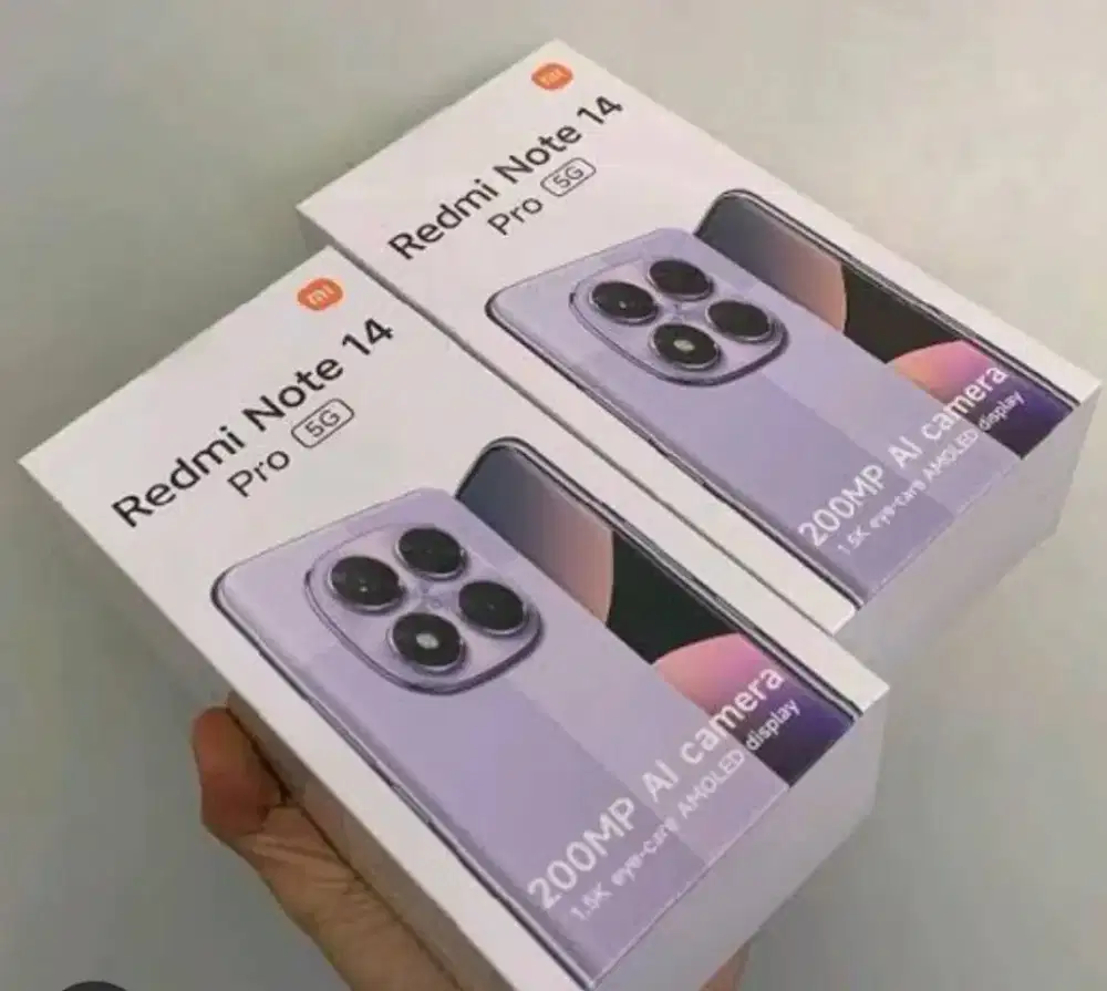 Murah hp Redmi note 14 pro 5G 8/256 & 12/512 grs resmi, bs TT