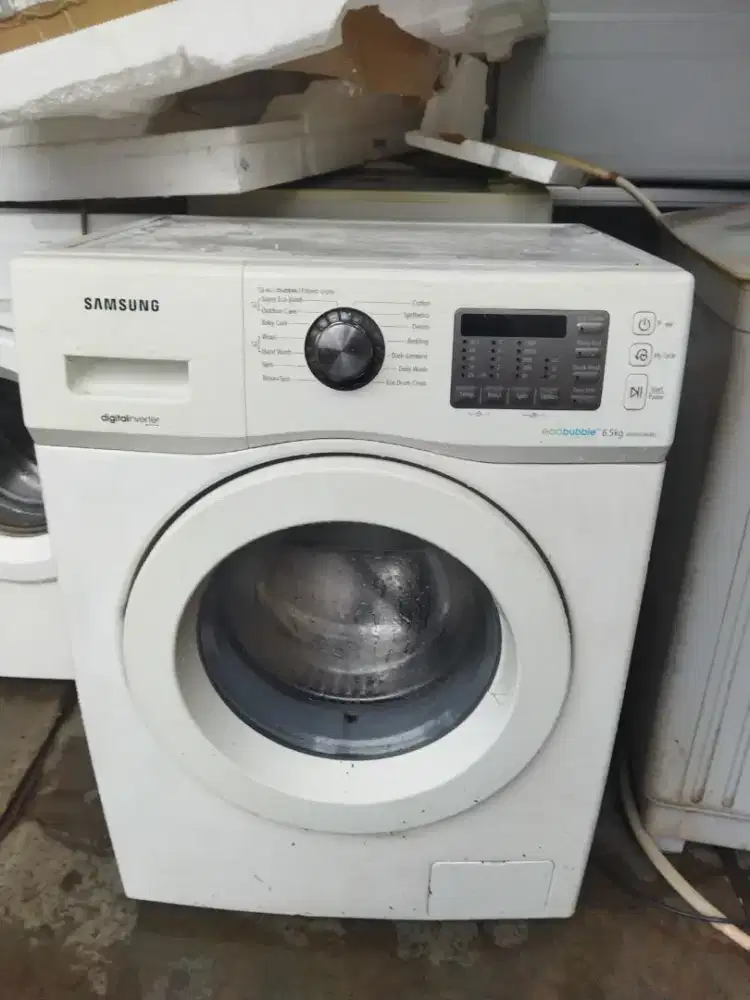 Mesin Cuci Front Loading Samsung 6.5 Ecobubnle digital Inverter