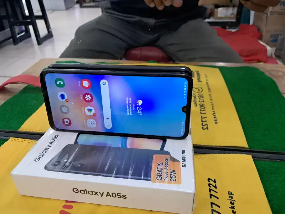 Samsung A05 S Ram 6/128 gb lengkap normal