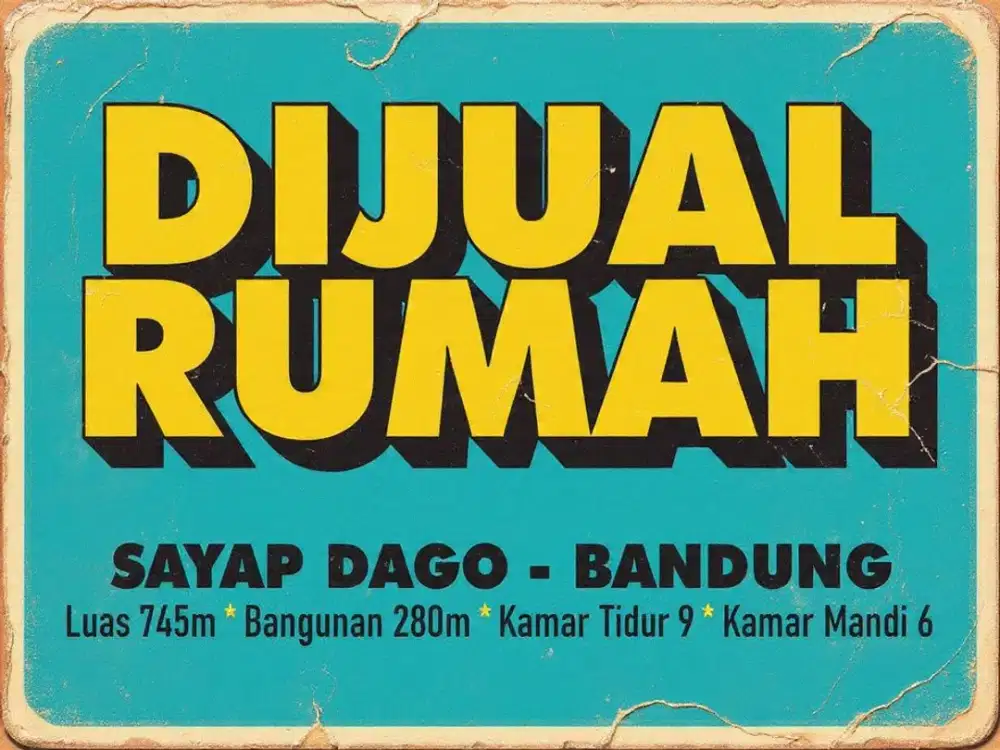 JUAL RUMAH MURAH AREA, SAYAP DAGO, DAGO, WASTUKENCANA, COBLONG, TAMAN SARI, BANDUNG PUSAT,