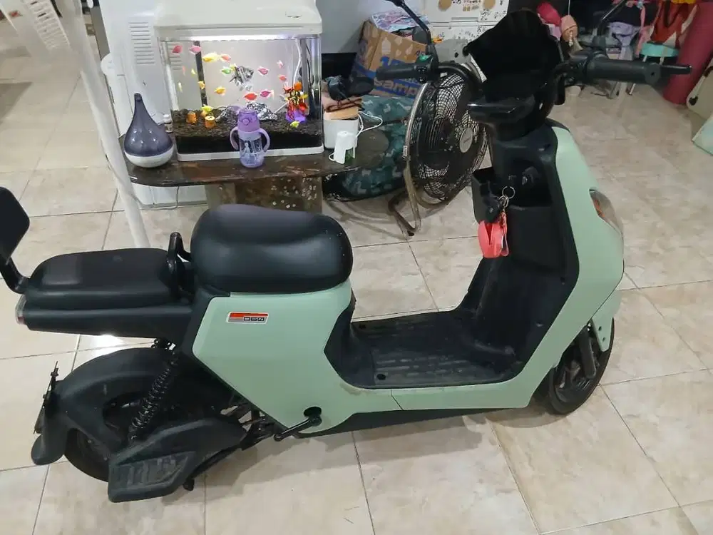 Jual Sepeda Listrik Uwinfly D60 Hijau adv