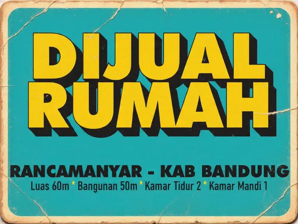 JUAL RUMAH MURAH, RANCAMANYAR, CIBADUYUT, KOPO, KAB BANDUNG,