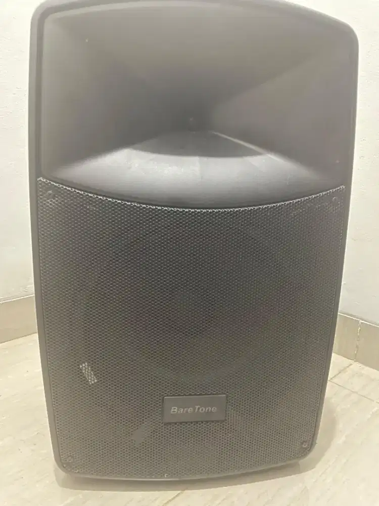 BARETONE AUDIO PORTABLE SPEAKER 12 INCH - MAX12HB