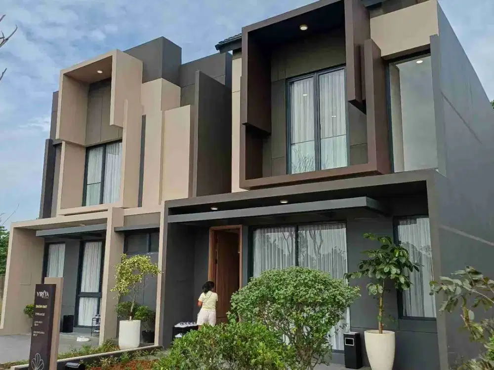 Rumah Hits di Pusat BSD city by Sinarmas Land 2 Lantai 3 Kamar Tidur, Harga Hanya 1.5 Man!