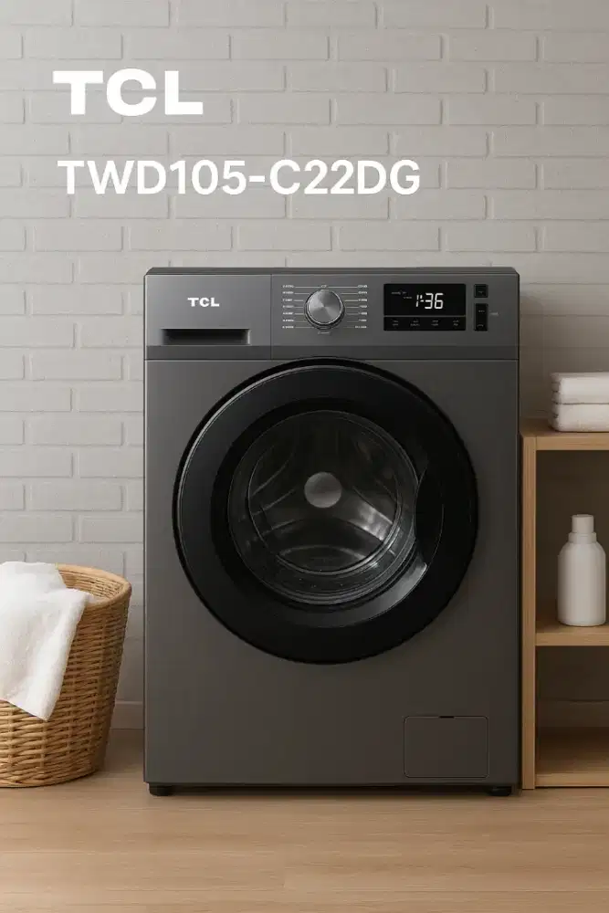 Mesin cuci tcl baru segel