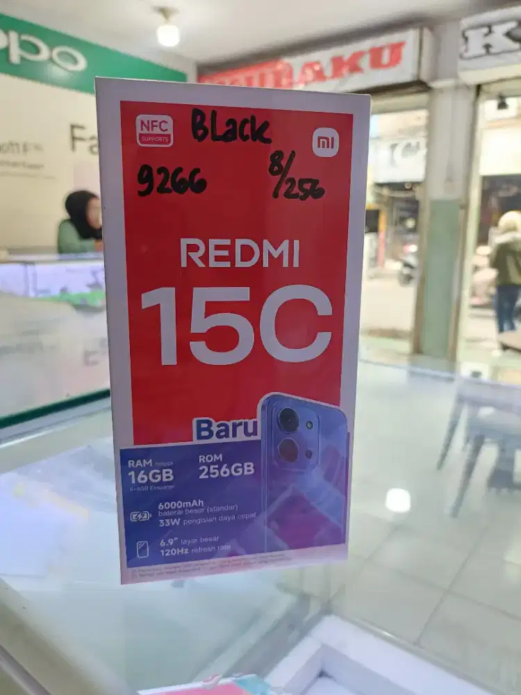 REDMI 15C RAM 8+8/256 PALINGMURAH BISA COD FREE ONGKIR