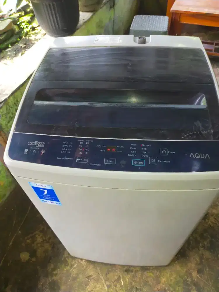 Jual mesin cuci Aqua 7 kg