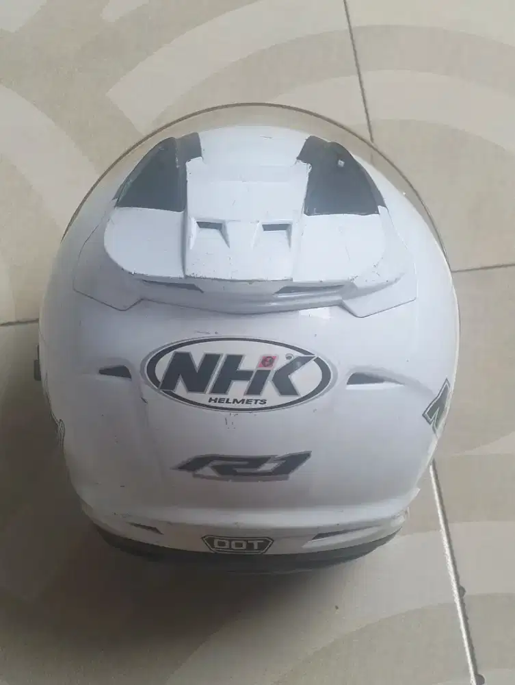 Jual helm ink warna putih uk M