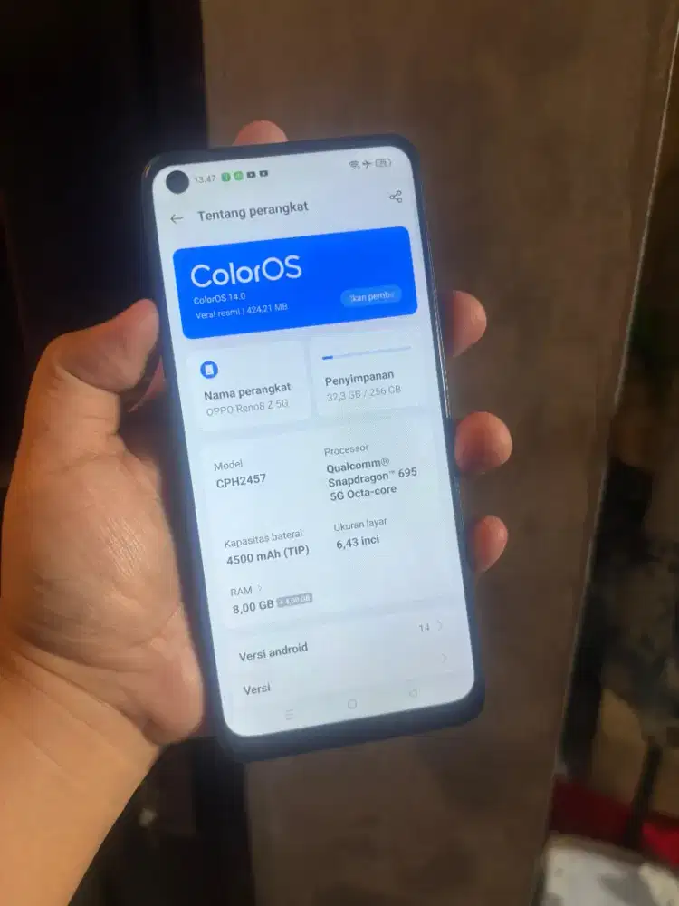 OPPO RENO 8Z 5G 8/256GB NFC