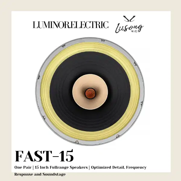 Lii Song Audio Speaker Fast 15 - 15 Inch Full Range Speakers