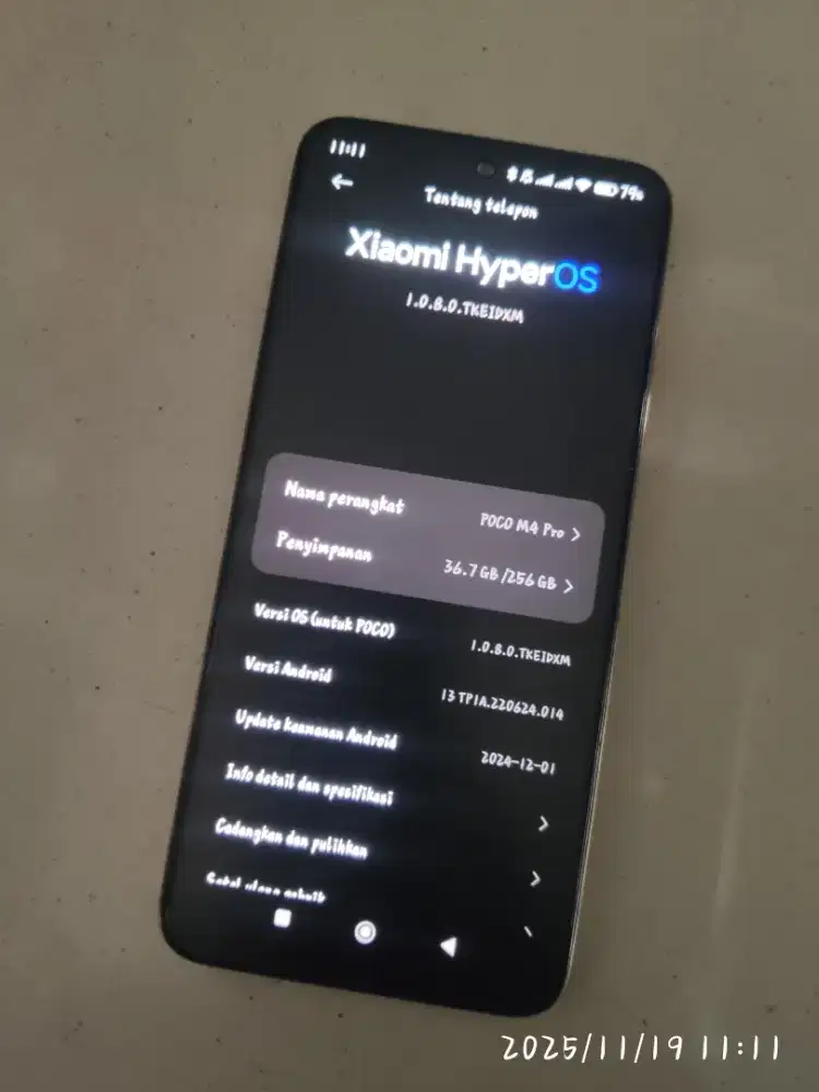 Poco m4 pro ram 8+4/256gb ori segel