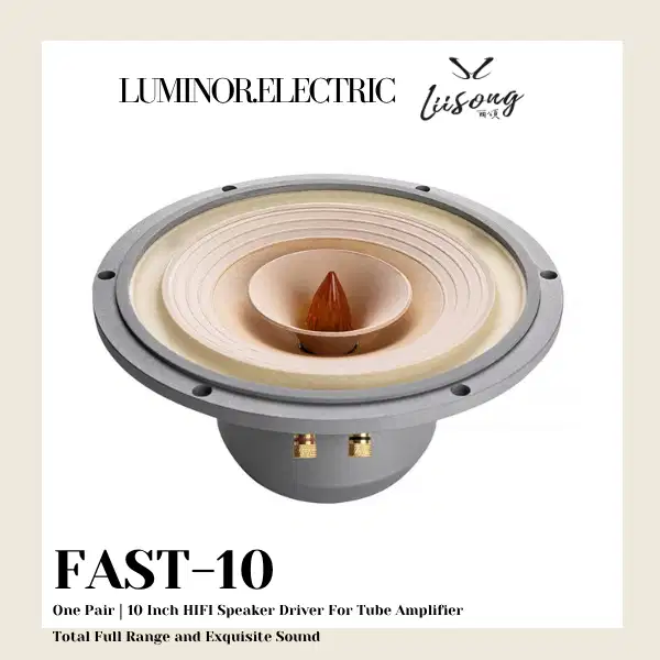 Lii Song Audio Speaker Fast 10 - 10 Inch HIFI Speaker Driver