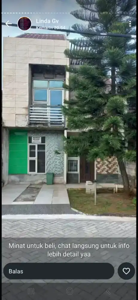 Jual rumah dekat banget lippo karawaci