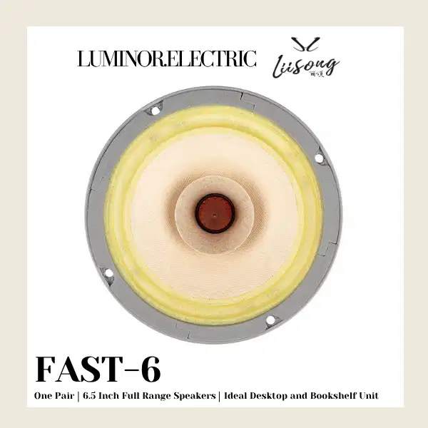 Lii Song Audio Speaker Fast 6 - 6.5 Inch Full Range Speakers