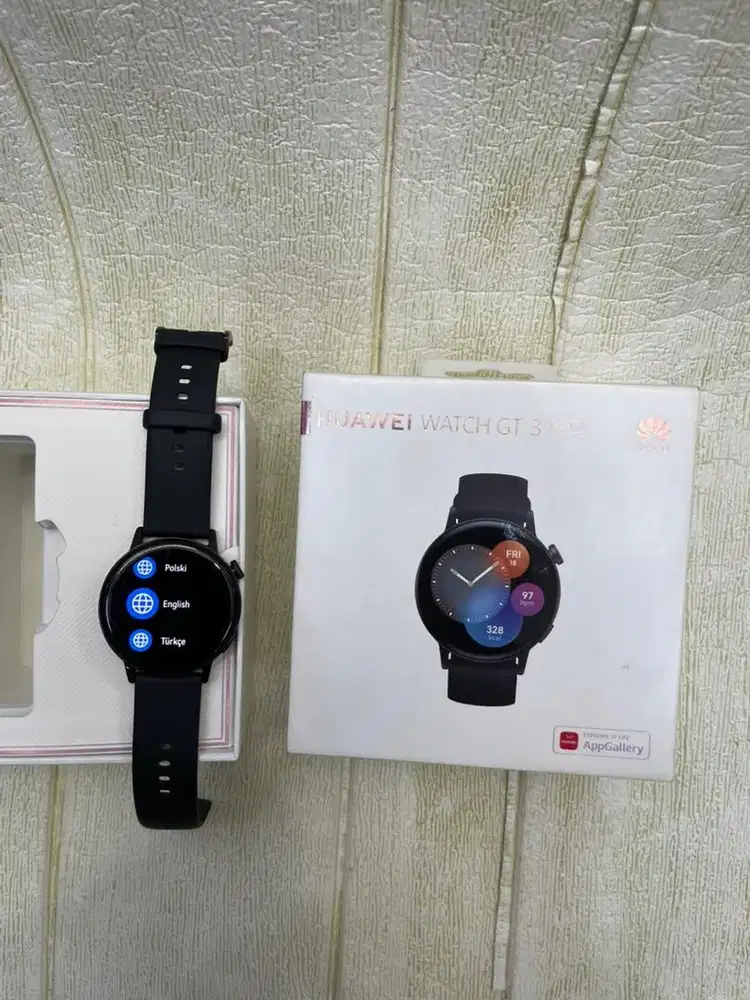 HUAWEI Watch GT 3 42mm smartwatch ukuran kecil ex garansi resmi