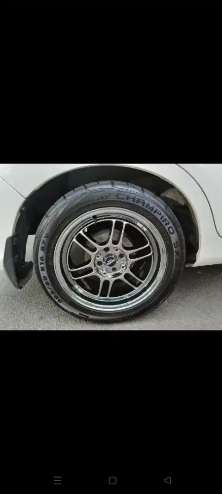 Velg Rpf1 black chrome R 16