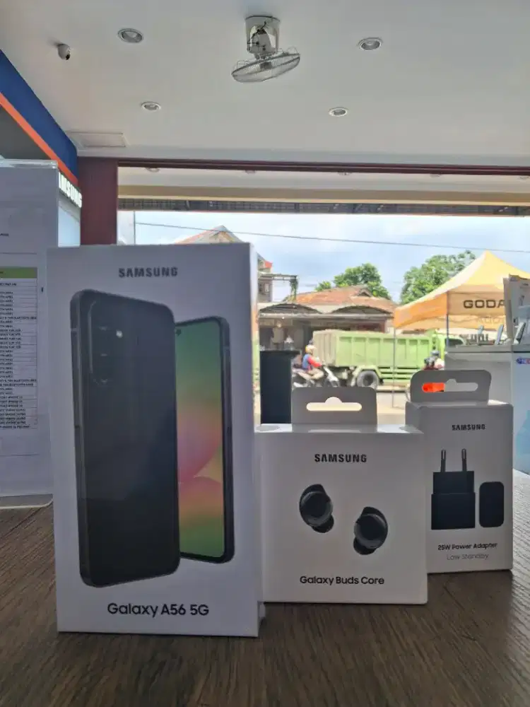 SAMSUNG A56 GRATIS BUD CORE TRAVEL ADAPTER