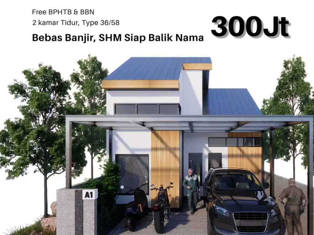 Jual Rumah Malang, Lokasi Stategis dekat Pusat Kota Malang, SHM Ready, Bebas Banjir