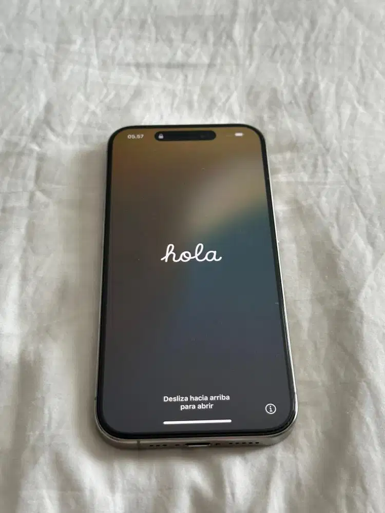 IPHONE 15 PRO NATURAL TITANIUM 512GB Pemilik langsung.