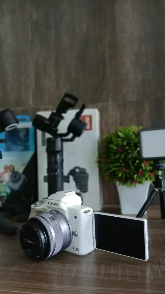 Fullfitur 4K Mirrorless Canon Eos M50 Canon Eos M5 Canon Eos M3